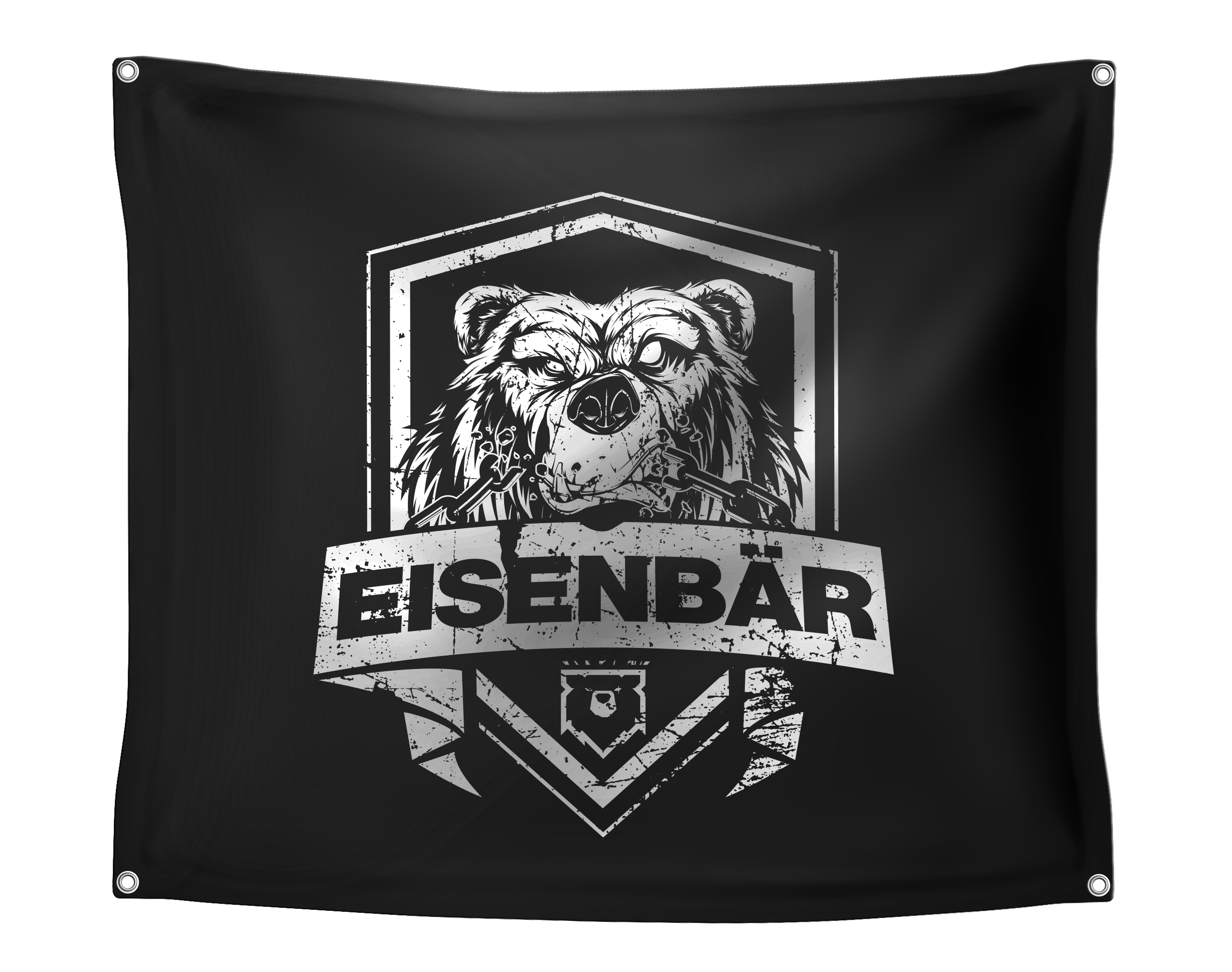 EISENBÄR Wappen Banner 120x100cm